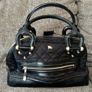Burberry Quilted Nylon bag